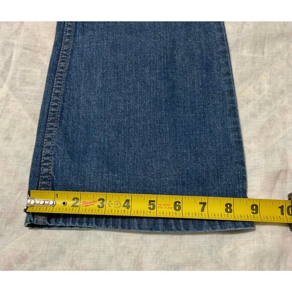 W2K Junior's Express Precision Fit Boot Cut Blue Jeans Cotton Blend Size 1/2-S - Picture 6 of 8
